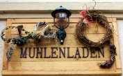 Eintritt in den Mühlenladen...